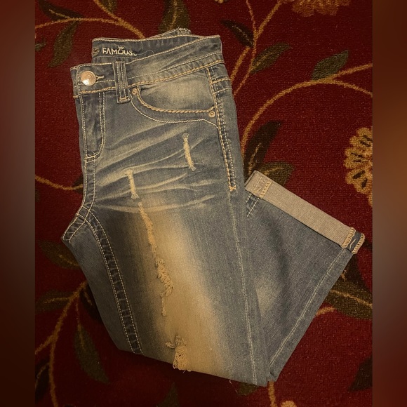 Almost Famous Denim - Women’s/juniors cropped jeans